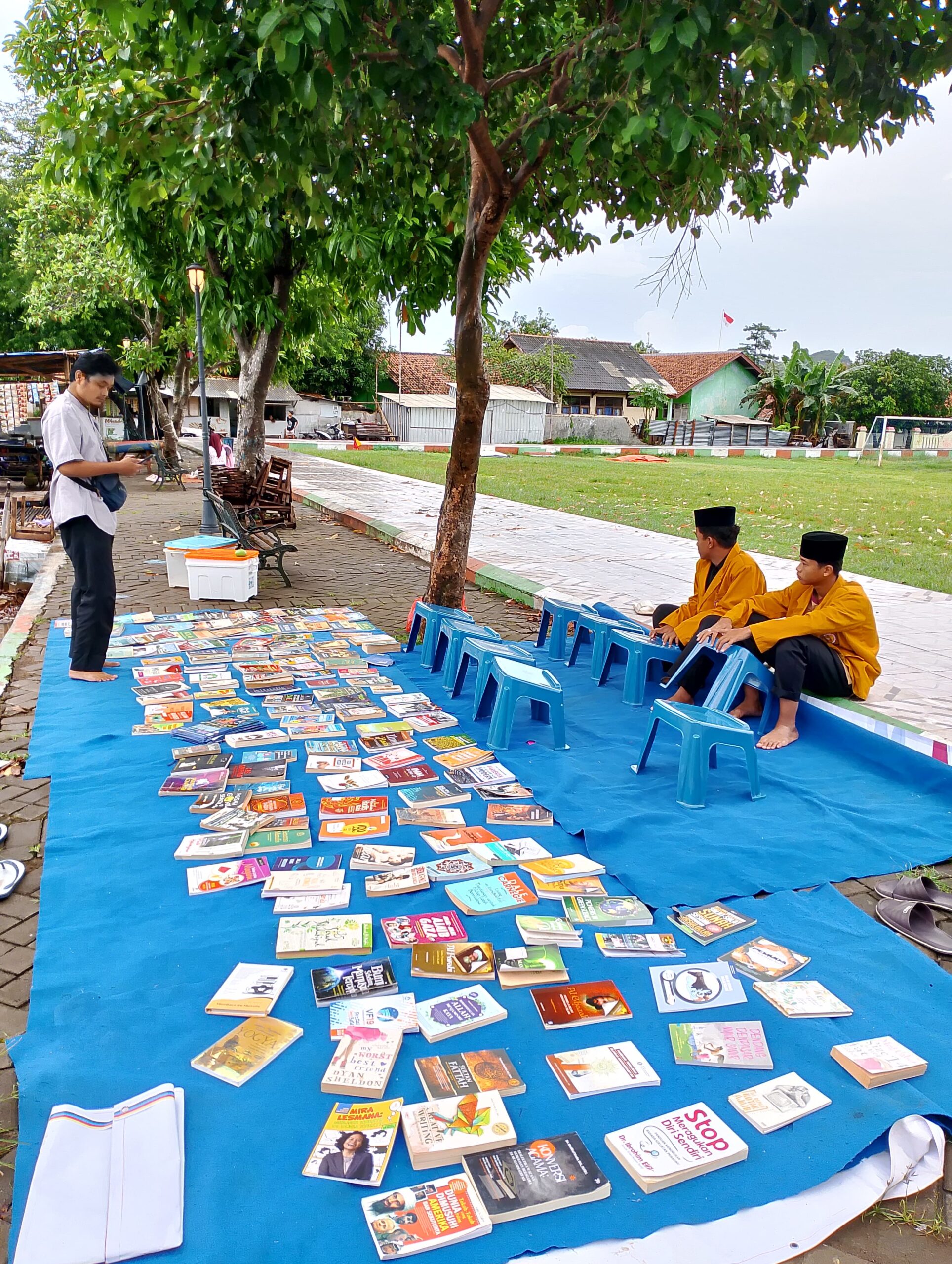 Gerakan Literasi Bergerak Ramaikan Sore Ramadan di Desa Kalisalak